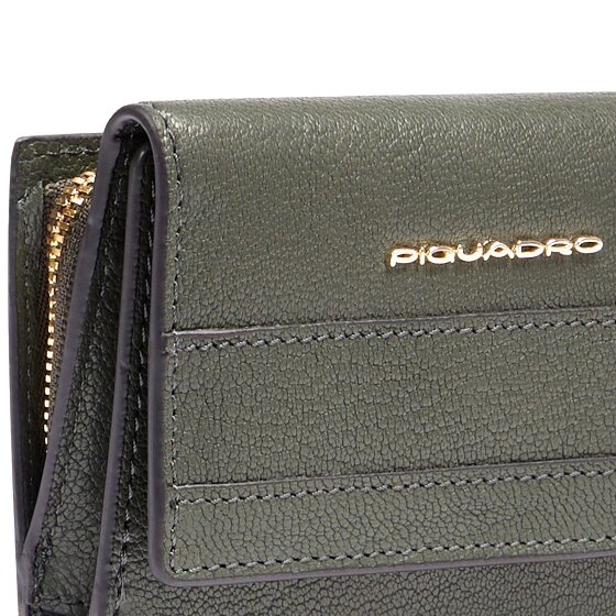 Piquadro Patricia Wallet RFID protection Leather 9 cm