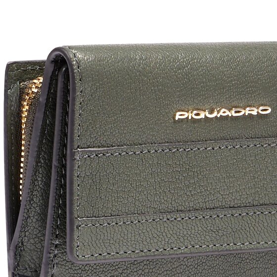 Piquadro Patricia Wallet RFID protection Leather 9 cm