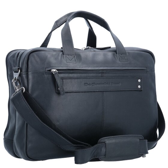 The Chesterfield Brand Wax Pull Up Briefcase Leather 44 cm Laptop compartment