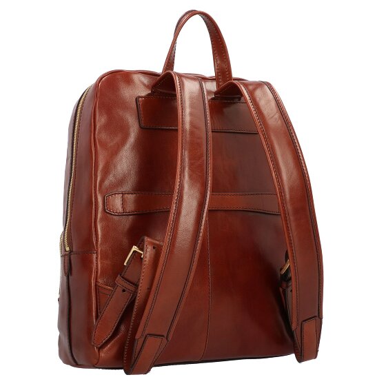 The Bridge Vespucci backpack leather 41 cm laptop compartment