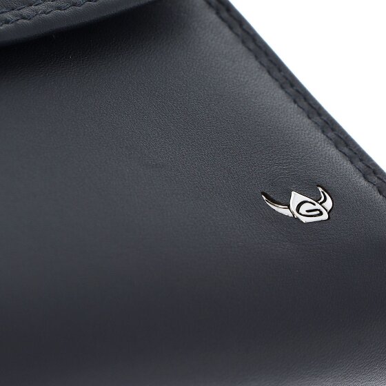 Golden Head Polo Wallet RFID protection Genuine Leather 12 cm