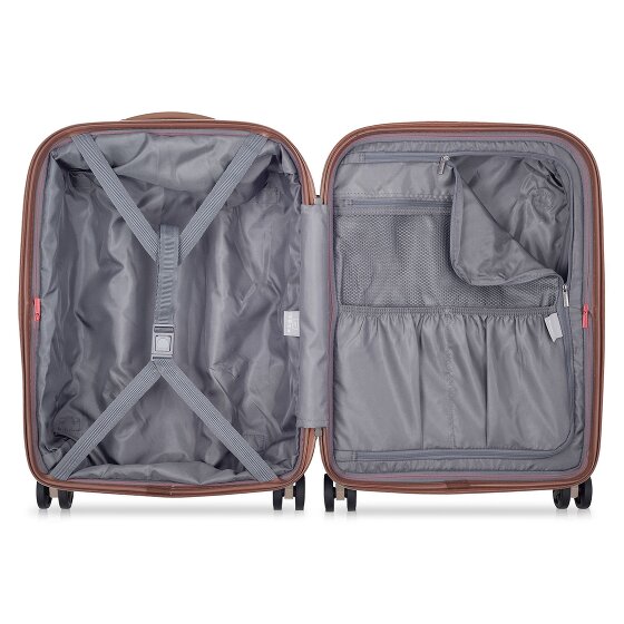 Delsey Paris St. Tropez 4 Roll Cabin Trolley Slim Line 55 cm