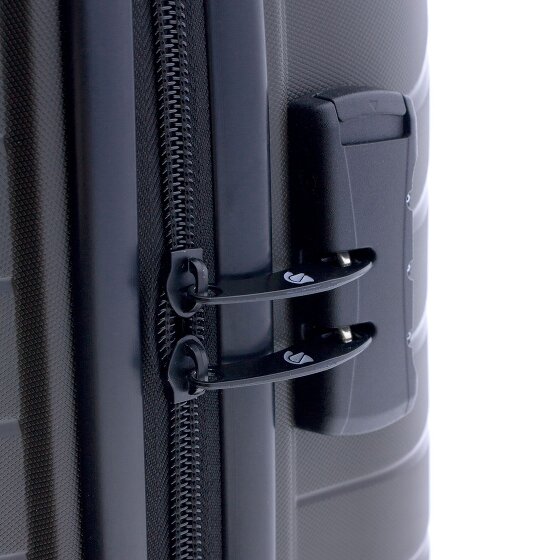 Gladiator 3400 4 wheels Cabin trolley 55 cm with expansion pleat