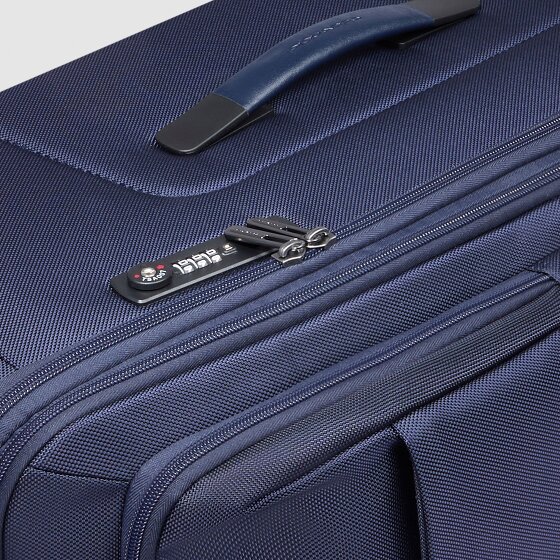 Piquadro Brief 4 wheels Trolley 68 cm with expansion pleat