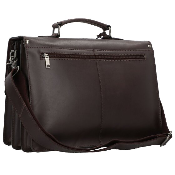 Burkely Vintage Briefcase Genuine Leather 38 cm
