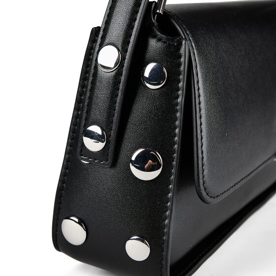 Karl Lagerfeld Signature Shoulder Bag Genuine Leather 32 cm