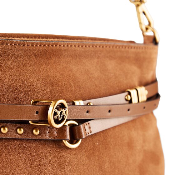 PINKO Belt Bag Classic Shoulder Bag Genuine Leather 32 cm