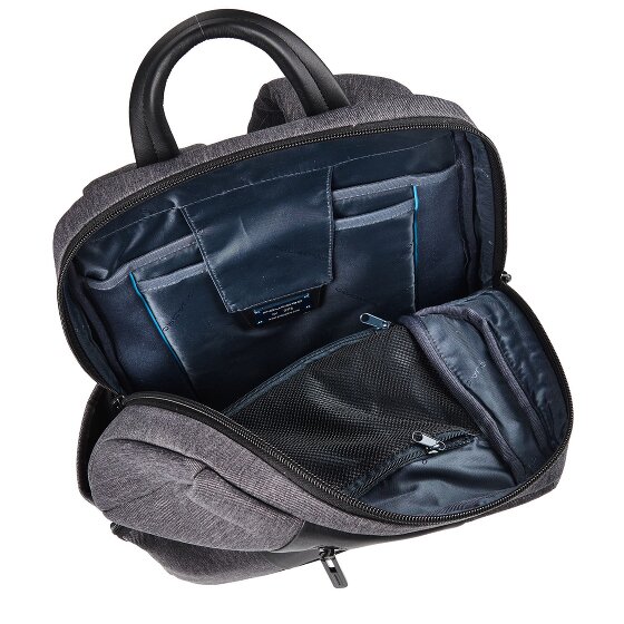 Piquadro Letter backpack 39 cm laptop compartment