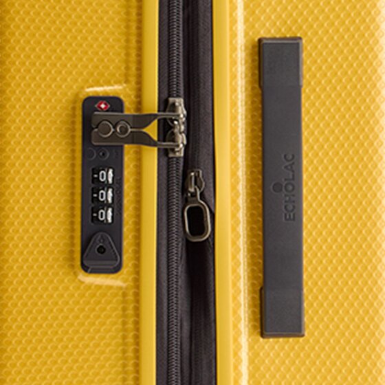 Echolac Logic Pro 4 wheels Suitcase set 3-piece with expansion pleat