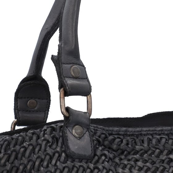 Harbour 2nd Soft Weaving Dilara Shoulder Bag Leather 44 cm