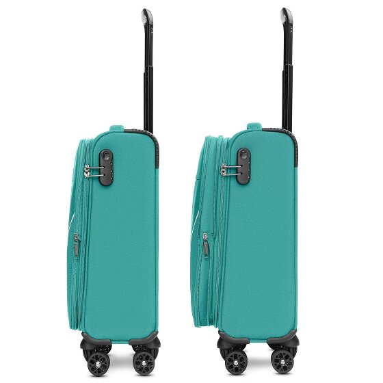 Stratic taska 4 Roll Cabin Trolley S 55 cm with Expanding Pleat