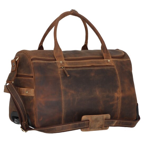 Greenburry Vintage 2 wheels Travel bag Leather 32 cm