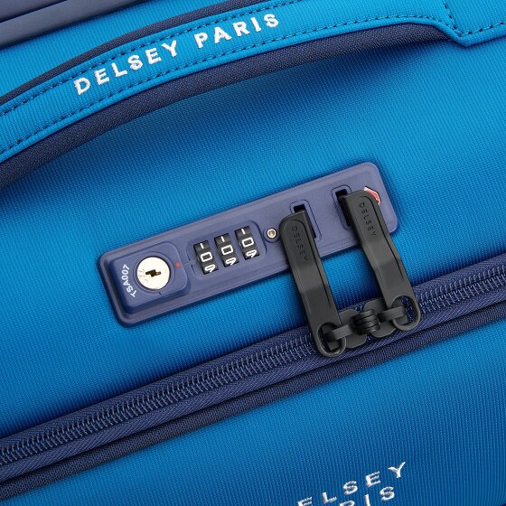 Delsey Paris Brochant 3 4 wheels Cabin trolley 55 cm