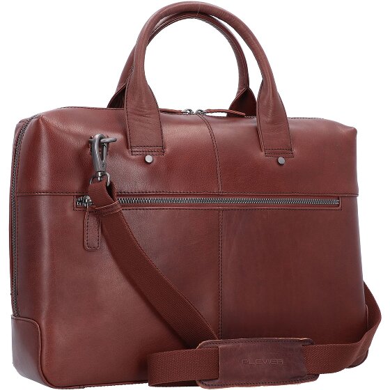 Plevier Rock Basalt Briefcase Leather 41 cm Laptop compartment