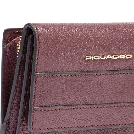 Piquadro Patricia Wallet RFID protection Leather 9 cm