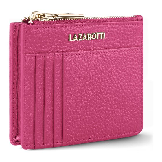Lazarotti Bologna Leather key case Cardholder leather 11.5 cm with air tag compartment