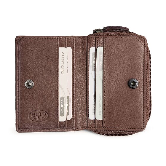 The Chesterfield Brand Floren Wallet RFID protection Genuine Leather 11 cm
