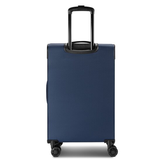 Bugatti Valencia Soft 4 wheels Suitcase set 3-piece Expandable