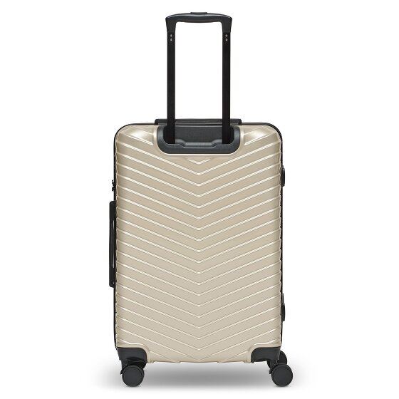 Redolz Essentials 18 4 wheels Suitcase set 3-piece with expansion pleat