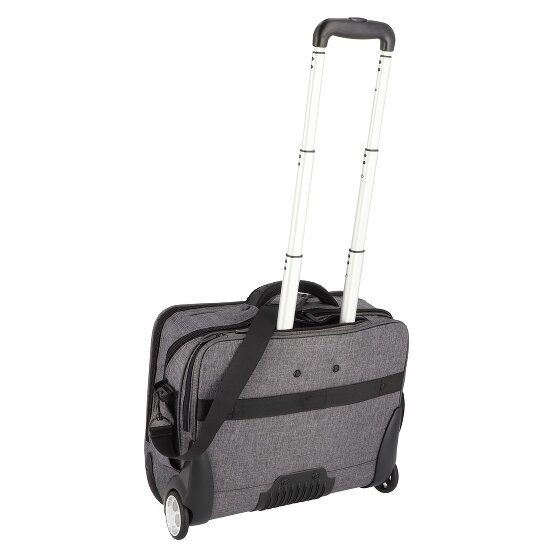 Dermata 2 wheels Business trolley 44 cm Laptop compartment