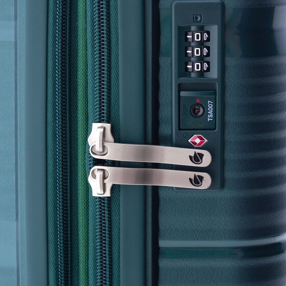 Gladiator 0800 4 wheels Trolley 55 cm with expansion pleat