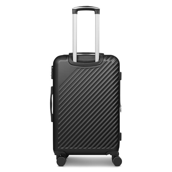 Check.In Paradise 2.0 4 wheels Suitcase set 3-piece with expansion pleat