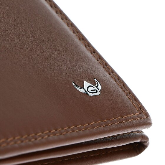 Golden Head Polo Wallet RFID protection Genuine Leather 10 cm
