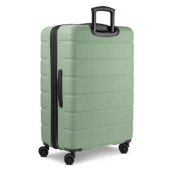 Saxoline Miami 4 wheels Suitcase set 3-piece with expansion pleat