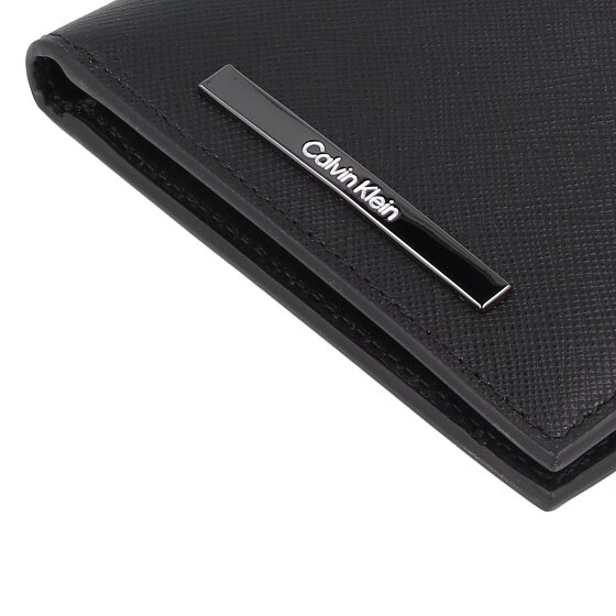 Calvin Klein Modern Bar Wallet RFID protection Leather 11 cm