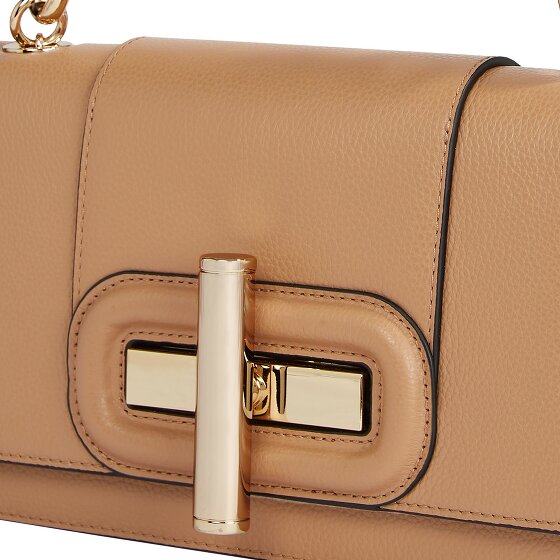 Tommy Hilfiger Turnlock Shoulder Bag Leather 28 cm