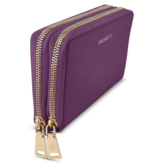 Lazarotti Bologna Leather Wallet RFID protection Leather 20 cm