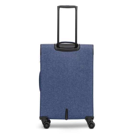Redolz Essentials 12 THREE SET 4 wheels Suitcase set 3-piece with expansion pleat