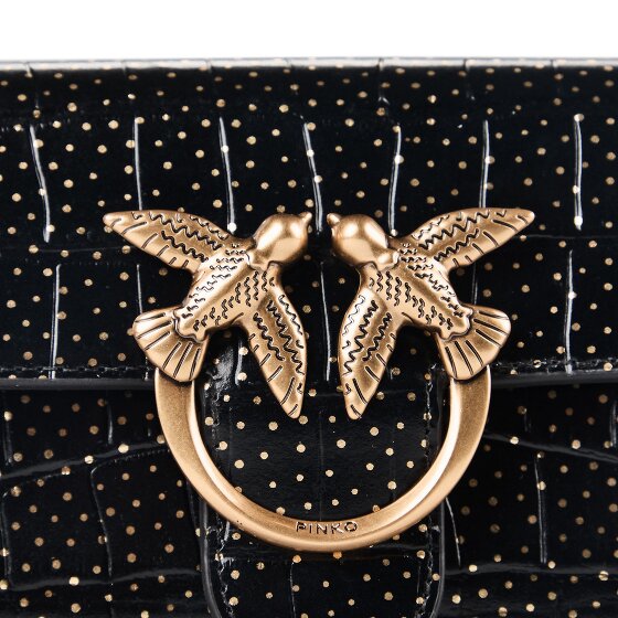 PINKO Love One Clutch purse Genuine Leather 19 cm