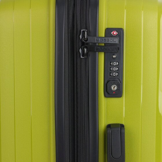 Gabol Shinyuu 4 wheels Suitcase set 3-piece with expansion pleat