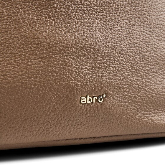 abro Ebony Shoulder Bag Genuine Leather 30 cm