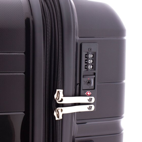 Gladiator 3800 4 wheels Trolley 67 cm with expansion pleat