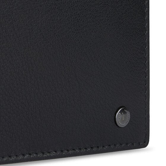 Bugatti Black Magic Wallet RFID protection Genuine Leather 10 cm