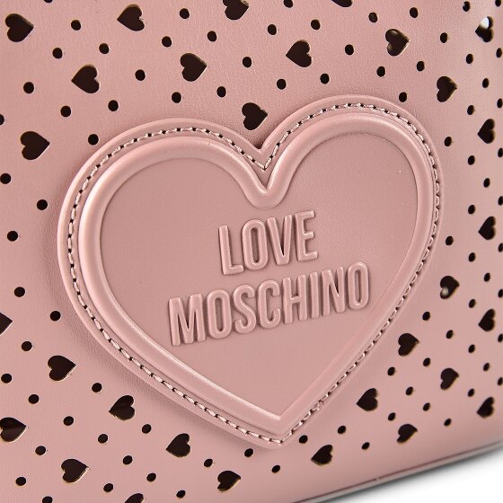 Love Moschino Basket Laminated Shoulder Bag 22 cm