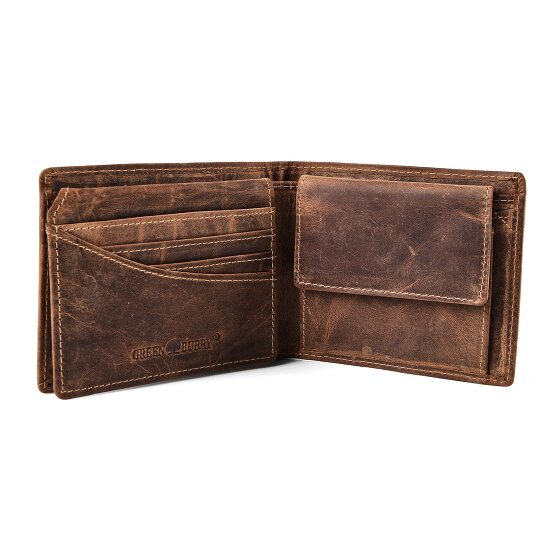 Greenburry Karpfen Wallet Genuine Leather 12 cm