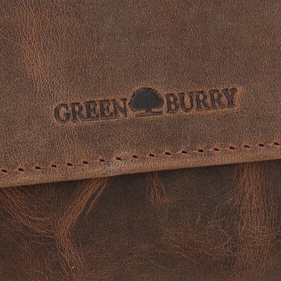 Greenburry Vintage watch case leather 21.5 cm
