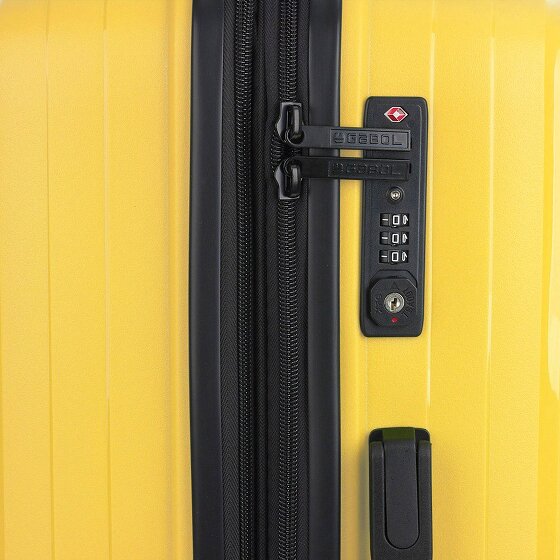 Gabol Shinyuu 4 wheels Suitcase set 3-piece with expansion pleat