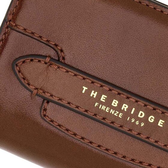 The Bridge Lucrezia Wallet RFID protection Genuine Leather 12 cm