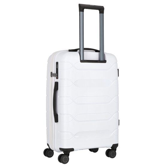 Polestream Strz by Asteroid 4 wheels Trolley M 64 cm with expansion pleat
