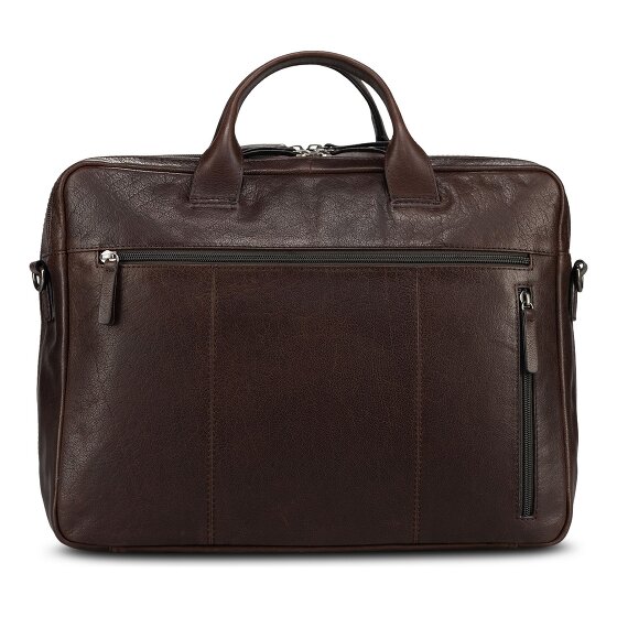 Jost Glasgow Briefcase Genuine Leather 40 cm Laptop compartment