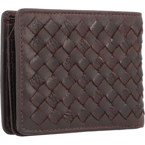 Bugatti Woven wallet leather 11 cm