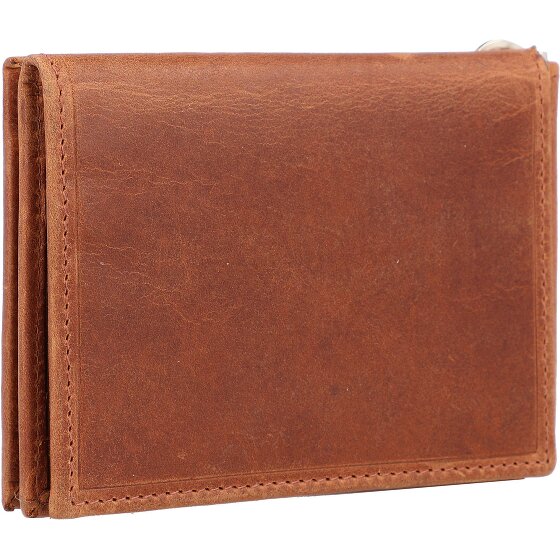 Mika Wallet RFID leather 11 cm with money clip Mika Wallet RFID leather 11 cm with money clip