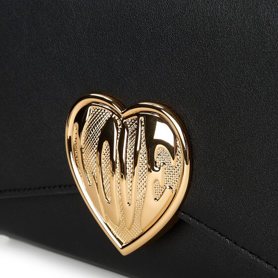 Love Moschino Victory Heart Shoulder Bag Leather 23.5 cm