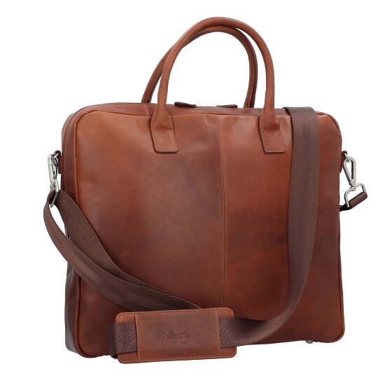 Esquire Dallas Briefcase Leather 38.5 cm Laptop compartment
