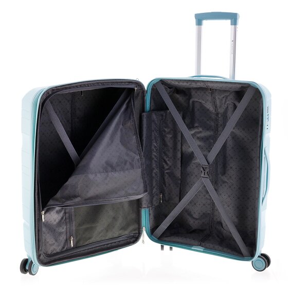 Gladiator 3800 4 wheels Trolley 67 cm with expansion pleat