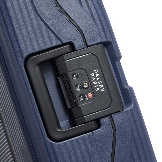 Delsey Paris x United Colors of Benetton Color Block Hardside 4-wheel cabin trolley 55 cm